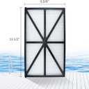 Pool Replacement Filter Panels Compatible with Hayward Tiger Shark Pool Vacuum RCX70101 (2)
