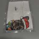 French Bulldog Christmas 12x20 Pillow Cover, French Bulldog Gifts, Frenchie Mom Gifts, Xmas Frenchie Xmas Lumbar Pillow Covers Decorative for Sofa Couch Home Bedroom Living Room