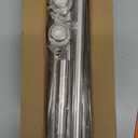 Shower Curtain Rod, 1" Diameter Heavy Duty Tension Shower Rod, Non Slip Adjustable 28-74 inch No Drill Shower Curtain Rods Spring Tension For Bathroom, Shower Stall, No Rust, Brushed Nickel