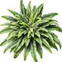 45" Fake Ferns Artificial Plants Large, Artificial Ferns for Outdoors and Indoors, 63 Fronds Faux Fern Greenery Suitable for Planter Hanging Garden Porch Office Decor