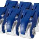 Amazon Basics Heavy Duty Packaging Tape with Dispenser for Shipping, Sealing Boxes, Moving and Storing, 1.88" x 22.2 yds, 6-Pack, 4.33 x 2.64 x 2.36 in