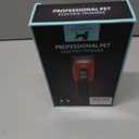 Dog Clippers for Grooming for Heavy Thick Coat, LED Light 2200mAh Dog Grooming Kit, Low Noise Hair Trimmer,Cordless Pet Hair Shaver with Stainless Steel Blade for Small and Large Dogs (Gold)