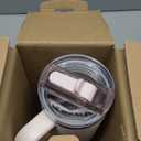 STANLEY Quencher ProTour Flip Straw Tumbler with Leakproof Lid | Built-In Straw & Handle | Cupholder Compatible for Travel | Insulated Stainless Steel Cup | BPA-Free (30 Ounces, Rose Quartz)