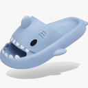 Men's and Women's Shark Slides Cloud Slippers Summer Novelty Open Toe Slide Sandals Anti-Slip Beach Pool Shower Shoes with Cushioned Thick Sole, Size 190