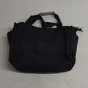 Canvas Crossbody Tote Bag for Women Laptop Work Handbag Shoulder Messenger Bag Travel Cute Aesthetic Tote Bag Purse