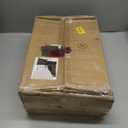 HOOBRO End Table with Charging Station, Flip Top Side Table with USB Ports, Narrow Nightstand Bedside Tables with Storage Shelves, for Small Space, Living Room, Rustic Brown and Black BF141UBZ01