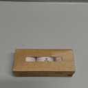 Vitalizart Silk Satin Ribbon 1 Inch x 15 Yard Wooden Spool Light Nude Handmade Frayed Ribbon for Gift Wrapping Baby Shower Wedding Bridal Bouquets Holiday Decor 3 Rolls x 5 Yard