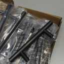 10 Pack Bronze Solid Cabinet Handles Drawer Pulls, 5.38-inch/136mm Length (3-inch Hole Center) Door Handle (1/2-inch Diameter) Kitchen Stainless Steel Cabinet Hardware Handle, Oil-Rubbed Bronze