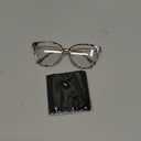 Gaoye Cute Retro Blue-Light Glasses - Mixed Material Frames, Metal Arms, Plastic Nosepads - UV400 Computer Lenses (1-leopard/Transparent Lens)