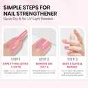 SUPWEE Pink Regular Nail Polish Non Gel, Quick Dry Finger Nail Lacquer Glossy Salon Manicure DIY at Home 0.54 fl.oz