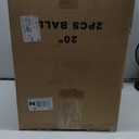 Yangrass 2Pcs Artificial Boxwood Topiary Ball Tree, UV Resistant Artificial Outdoor Shrubs with Spike, Decorative Evergreen Fake Topiary Bushes Plant for Front Porch Garden
