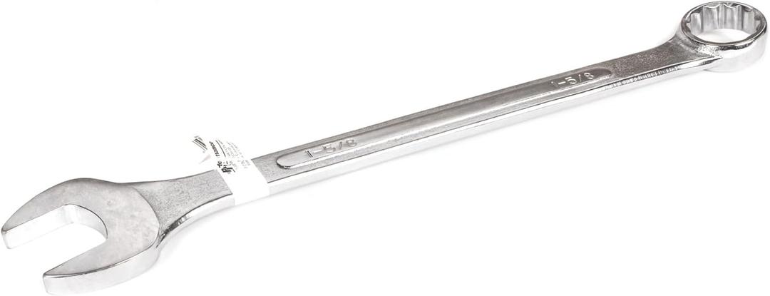 Performance Tool W345B 12-Point Combo Wrench with Satin Chrome Finish 1-5/8-Inch Combo Wrench
