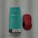 CITLLA Wireless Bluetooth Mouse (USB + BT1 + BT2), Full Size, 4-Way Scrolling, Multi-Device Silent Mouse for Computer, Laptop, iPad, MacBook (Red)