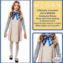 Rubie's Girl's M3gan Costume Dress, As Shown