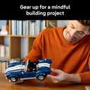 LEGO Icons Shelby Cobra 427 S/C Car Building Set for Adults - Bedroom, Office, or Book Shelf Decor for Sports Car Fans, Ages 18+ - Gift Idea for Birthdays - 10357