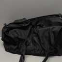 Forestfish Yoga Gym Bag For Women With Shoes Compartment & Wet Dry Storage Pockets Lightweight Duffel Bag, Black