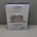 Queen Size, Black & Light Grey Alternative Down Comforter - Warm, Lightweight & Breathable Hotel Quality Bedding Set for Men, Women, Kids & Teens - All Season Cooling Microfiber Duvet Insert Comforter, Queen (88" x 88")