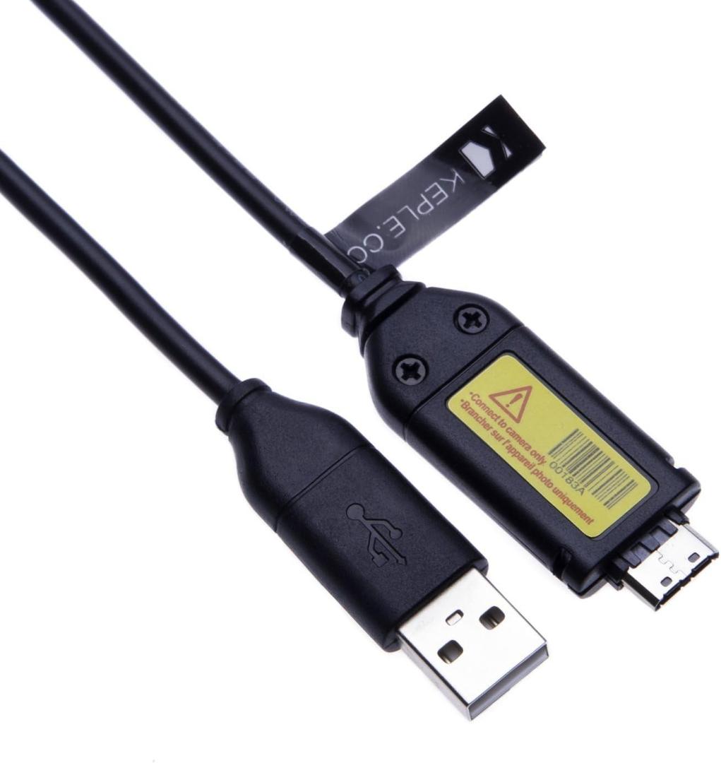 USB Charger & Data Cable for Samsung Digital Camera EX, L, WB, S, SL, ST, SH, P, PL Series SUC-3 SUC-5 SUC-7 Data Transfer & Charging Cord