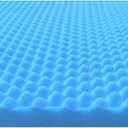 Airflow Foam Mattress Topper, Egg Crate Foam Pad, Hospital Mattress Pad and Bed Topper for Support, Pressure Relief and Weight Distribution, Hospital Size Mattress, 2x33x72 Made in USA by Foam Global