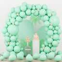 3 x Voircoloria 90pack Mint Green Balloons Different Size 18/12/10/5 Inch Pastel Green Balloon Garland Arch Kit for Baby Shower,Graduation, Wedding, Birthday, Gender Reveal, New Year Decorations