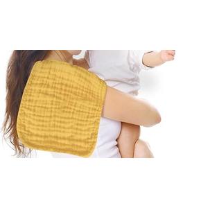 Lovely Care Muslin Burp Cloths for Baby 100% Cotton Burping Cloths for Unisex, Boy, Girl - Large 20'' by 10'' Newborn Essentials Ultra Soft Absorbent Milk Spit Up Rags - 3 Pack