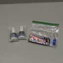 Kalolary 30ML Nail Foil Glue Gel with 80Pcs Foil Transfer Stickers Set, Holographic Nail Art Transfer Stickers DIY Decoration for Salon or Home Use