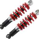 210mm Front Shock Absorber Shocker Suspension Replacement for Quad ATV Spring Damping 2PCS