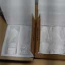 48 Pack Glass Cylinder Vases 4,6,8,10 Inch Tall Clear Flower Vase Hurricane Floating Candle Holder for Table Centerpiece Wedding Home Decor