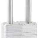 Master Lock 3DLF 1-1/2" No. 3 Long Shackle Laminated Padlock