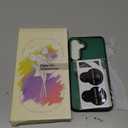 for Samsung Galaxy S25+ Plus Case, Matte Magnetic Phone Case with 1 Screen Protector, Support for Magsafe, Translucent Frosted Shockproof Protective Cover for Samsung Galaxy S25+ Plus, Dark Green | Matte, Magnetic, Support for Magsafe, Translucent, Frosted