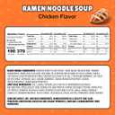 Maruchan Ramen Noodle Soup, Chicken Flavor Japanese-Style Instant Noodles, Quick & Easy Meal for Kids, Students & Busy Families 3 Oz. (24 Pack) (EXP 08/18/26)