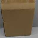 Homie Soft Close, Slim Trash Can 1.6 Gallon with Anti - Bag Slip Liner and Lid, Use as Mini Garbage Basket, Slim Dust Bin, or Decor in Bathroom, Restroom, Kitchen, or Bedroom (Bronze)