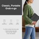 D DINGRICH Keyboard Case for iPad Air 13 inch (M2) 2024, Smart Folio Cover with Pencil Holder, Rechargeable, Magnetic Wireless Keyboard for iPad Air 13, Only Compatible with Model A2898/A2899/A2900