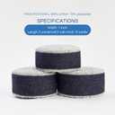 Pretty Jolly Dark Blue Denim Ribbon for Crafts Handmade Rustic Frayed Cotton Jean Fabric Ribbon for Flower Bouquet 15 Yards 1 Inch Cloth Ribbons for Gift Wrapping Hair Sewing Accessories Holiday Decor