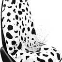 VOPHIA Towel seat Covers Waterproof & Non-Slip Car Seat Cover Protector - Universal Fit for All Cars,Gym & Beach Use,Sweat-Proof Pet-Friendly Protector (Cow-1 Pack)