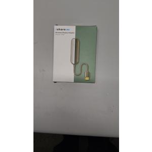 4K 1080P Wireless HDMI Display Adapter, WiFi Streaming Movies, Shows Receiver for i-Phone, i-Pad, Android, Tablet, Laptop, Windows to HDTV/Monitor/Projector, Compatible Miracast, Air Play, DLNA