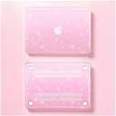 KEROM Pink Glitter Case for MacBook Air 13 inch 2022-2018 M1 A2337 A2179 A1932, MacBook Air M1 Case - Girly Shiny Bling Sparkle Glitter Plastic Hard Shell Case & Keyboard Cover for MacBook Air 13.3''