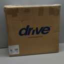 Drive Medical PreserveTech Universal Raised Toilet Seat with Handles, White