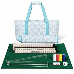 PiPiCat 2026 American Mahjong Tile Set, 166 Acrylic Game Tiles
