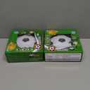 2 Pack Hover Soccer Ball with 8 Pcs Batteries, Air Floating Soccer Toy with LED Lights and Foam Bumper, Indoor Games for Kids 4-8-12, Toys Gifts for 3 4 5 6 7 8 9 Year Old Boys Girls (Multicolor)