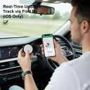 Real-Time Vehicle Tracker with Magnetic Mount, Compatible with Apple Find My (iOS Only)