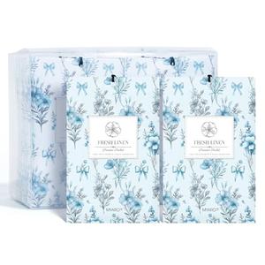 MYARO 18 Packs Fresh Linen Sachets for Drawer and Closet, Long-Lasting Sachets Bags Air Freshener Fresh Scents, Potpourri Bags Home Fragrance for Lover