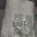 Natural Pinch Pleated Curtains 132 Inch Length for High Ceiling Living Room Extra Wide Linen Drapes with Hooks Rings Back Tab Cream Ivory Semi Sheer Light Filtering Luxury 72 x 132 Inch Curtain