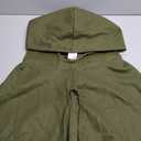 Spooktacular Creations Halloween Renaissance Cloak Costume Men, Green Medieval Hooded Cape Vintage Capelet for Themed Parties L/XL