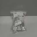 2 x 16 Pcs Square Chair Leg Protectors for Hardwood Floors,Silicone Felt Furniture Leg Cover Pad for Protecting Floors from Scratches and Noise, Smooth Moving for Chair Feet. (Medium)