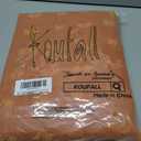 KOUFALL Fall Sheer Curtains 96 Inch Long 2 Panel Set,Autumn Decor for Home,8FT Length Floor to Ceiling for Living Room Bedroom Dark Burnt Orange