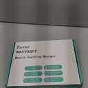 Foot Advanced Renew Triple Method Massager, with 5 Vibration Modes and 6 Heat Levels, Suitable for Reduce Fatigue and Plantar Fasciitis, Travel & Home UseGrey 2pcs