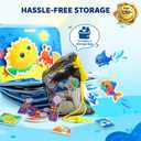 Busy Board Montessori Toys for Toddlers 1-3 Busy Book Sensory Toys for Girls Boys,Airplane Travel Activity Book Toy for 1 2 3 Year Old Birthday Gift,Fine Educational Preschool Learning Toy