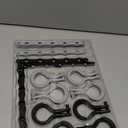 Closet Organizers and Storage, 8 Pack Stronger Space Saving Hangers for 40 Clothes, College Dorm Room Essentials for Guys Girls, Clothes Hanger with 5 Holes, Closet Storage, Magic Home Organization