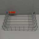 Household Essentials Tall Door Mount Cabinet Organizer, Sturdy Steel Wire Frame, Elegant Nickel Powder Finish, Mounts to Solid Surface, Included Hardware, Great for Tall or Large Items